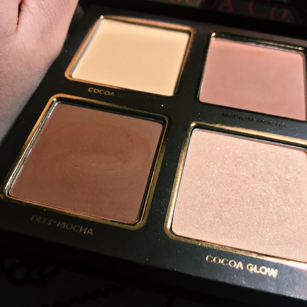 NEW IN BOX too faced cocoa contour contour kit